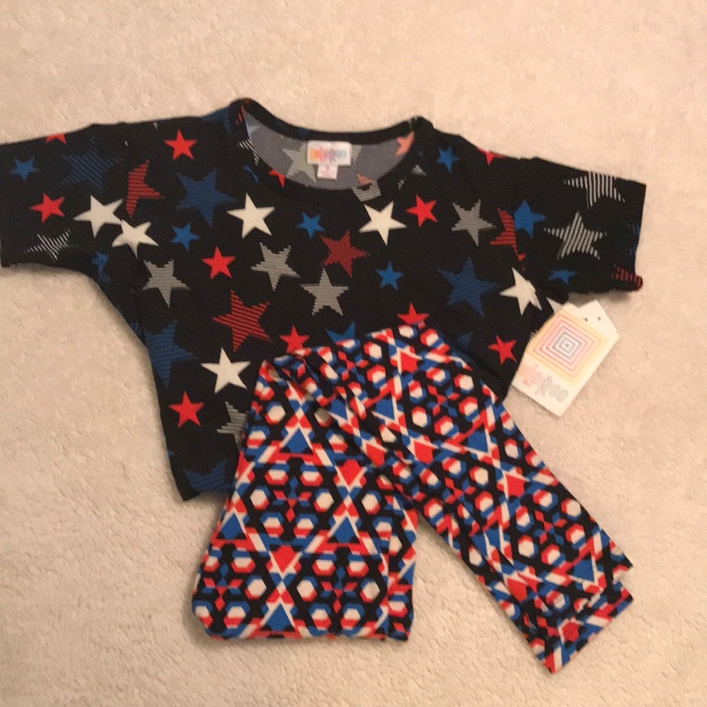 Kids two for one LLR l/xl leggings, Gracie top 8